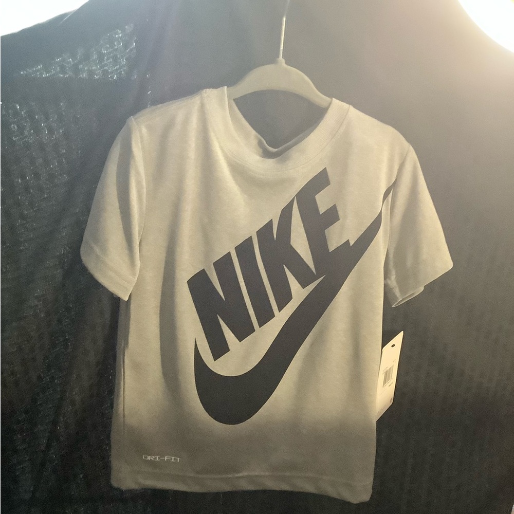 Nike Kids Gray Tee with shorts